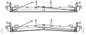 Mechaniczna listwa zgarniająca Jazon LM 7 m (450 - 750 cm)