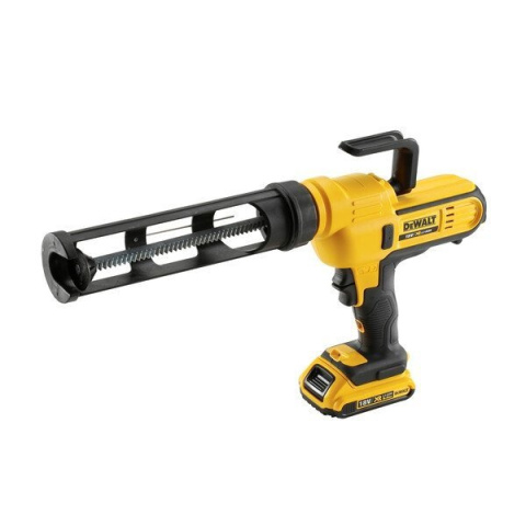 Akumulatorowy wyciskacz do kleju i silikonu, 18V Li-Ion 1x2,0Ah DeWalt [DCE560D1-QW]