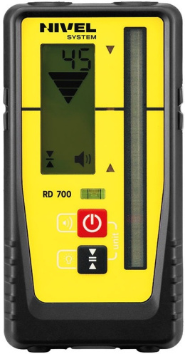 Cyfrowy czujnik laserowy Nivel System RD700 DIGITAL do niwelatorów rotacyjnych