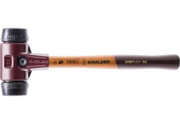 Młotek SIMPLEX HALDER 60 mm (guma-guma) 1,55 kg