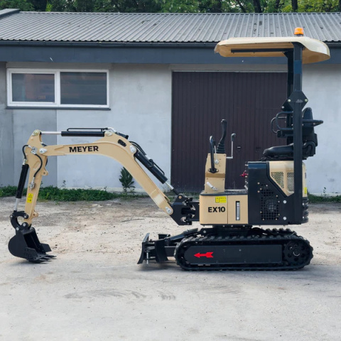 Minikoparka gąsienicowa Meyer EX10 silnik B&S skrętne ramię 1 tona z łyżkami - Fenix Maszyny Minikoparka gąsienicowa Meyer EX10 silnik B&S skrętne ramię 1 tona z łyżkami - Fenix Maszyny