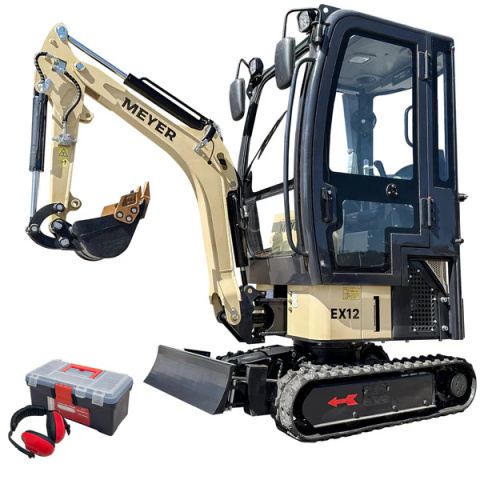 Minikoparka Meyer EX12 z kabiną 1.3T Yanmar joystick skrętne ramię - Fenix Maszyny Minikoparka Meyer EX12 z kabiną 1.3T Yanmar joystick skrętne ramię - Fenix Maszyny