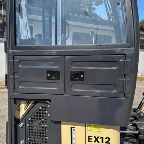 Minikoparka Meyer EX12 z kabiną 1.3T Yanmar joystick skrętne ramię - Fenix Maszyny Minikoparka Meyer EX12 z kabiną 1.3T Yanmar joystick skrętne ramię - Fenix Maszyny