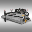 Zamiatarka ciągnikowa Jansen JK-200 z napędem hydraulicznym i koszem na zanieczyszczenia