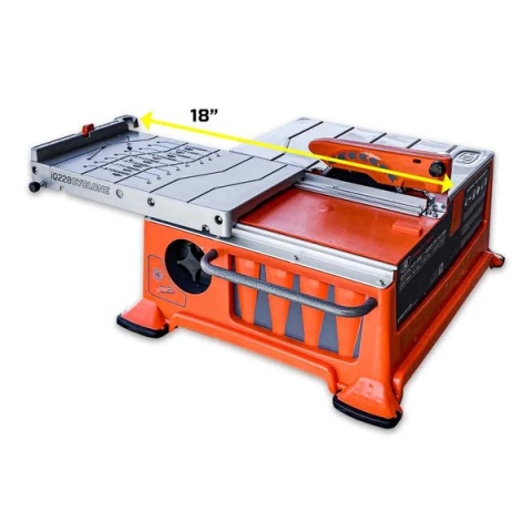 Bezpyłowa przecinarka do płytek iQ Power Tools iQ228CYCLONE z systemem odsysania pyłu Bezpyłowa przecinarka do płytek iQ Power Tools iQ228CYCLONE z systemem odsysania pyłu