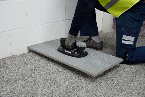 Chwytak Probst FXAH-120 Grabo podnoszący porowatą płytę betonową