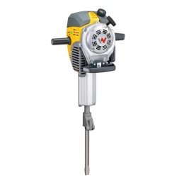 Młot spalinowy Wacker Neuson BH40 w akcji wyburzeniowej