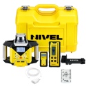 Niwelator laserowy Nivel System NL640R Czerwony ZESTAW ze statywem SJJ1 i łatą LS-24 Niwelator laserowy Nivel System NL640R Czerwony ZESTAW ze statywem SJJ1 i łatą LS-24