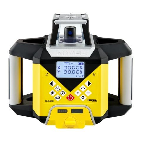Niwelator laserowy Nivel System NL640R Czerwony ZESTAW ze statywem SJJ1 i łatą LS-24 Niwelator laserowy Nivel System NL640R Czerwony ZESTAW ze statywem SJJ1 i łatą LS-24