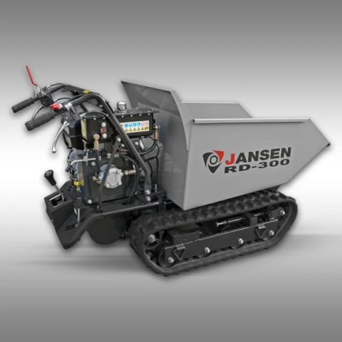 Wozidło gąsienicowe spalinowe Jansen RD-300 z hydraulicznym wywrotem Wozidło gąsienicowe spalinowe Jansen RD-300 z hydraulicznym wywrotem