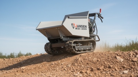 Wozidło gąsienicowe spalinowe Jansen RD-300 z hydraulicznym wywrotem Wozidło gąsienicowe spalinowe Jansen RD-300 z hydraulicznym wywrotem