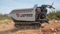 Wozidło gąsienicowe spalinowe Jansen RD-300 z hydraulicznym wywrotem Wozidło gąsienicowe spalinowe Jansen RD-300 z hydraulicznym wywrotem