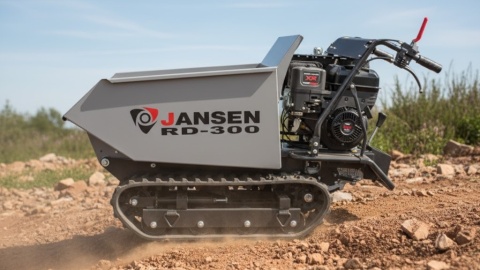Wozidło gąsienicowe spalinowe Jansen RD-300 z hydraulicznym wywrotem Wozidło gąsienicowe spalinowe Jansen RD-300 z hydraulicznym wywrotem