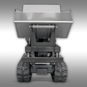Profesjonalne wozidło gąsienicowe Jansen RD-300pro z hydraulicznym kiprem, gotowe do pracy na budowie. Profesjonalne wozidło gąsienicowe Jansen RD-300pro z hydraulicznym kiprem, gotowe do pracy na budowie.