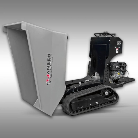Wozidło gąsienicowe Jansen RD-600 hydrostatyczne z podestem dla operatora uchył Wozidło gąsienicowe Jansen RD-600 hydrostatyczne z podestem dla operatora uchył
