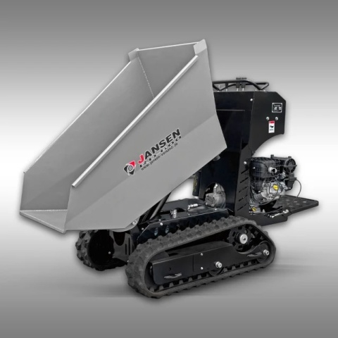 Wozidło gąsienicowe Jansen RD-600 hydrostatyczne z podestem dla operatora wywrot hydrauliczny Wozidło gąsienicowe Jansen RD-600 hydrostatyczne z podestem dla operatora wywrot hydrauliczny