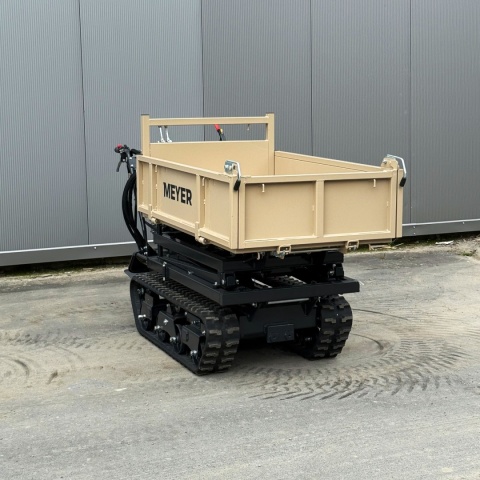Profesjonalne wozidło gąsienicowe Meyer T1000SL z hydraulicznym wywrotem i silnikiem Loncin Profesjonalne wozidło gąsienicowe Meyer T1000SL z hydraulicznym wywrotem i silnikiem Loncin