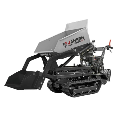 Wozidło gąsienicowe Jansen RD-300PRO-S z szuflą samozaładowczą 500 kg Wozidło gąsienicowe Jansen RD-300PRO-S z szuflą samozaładowczą 500 kg