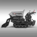 Wozidło gąsienicowe Jansen RD-300proS z hydrauliczną szuflą samozaładowczą i ładownością 500 kg Wozidło gąsienicowe Jansen RD-300proS z hydrauliczną szuflą samozaładowczą i ładownością 500 kg