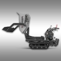 Wozidło gąsienicowe Jansen RD-300proS z hydrauliczną szuflą samozaładowczą i ładownością 500 kg Wozidło gąsienicowe Jansen RD-300proS z hydrauliczną szuflą samozaładowczą i ładownością 500 kg