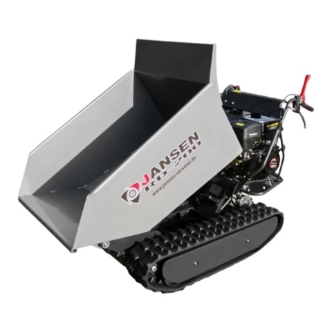 Wozidło gąsienicowe spalinowe Jansen RD-200 z hydraulicznym wywrotem do pracy w trudnym terenie