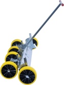 Listwa zgarniająca Probst Levelfix LF 170-310 cm widok z boku