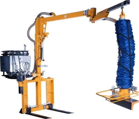 Układarka podciśnieniowa do krawężników Probst JUMBO-BV-VARIO-150-B widok z prawej