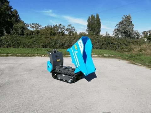 Wozidło Gąsienicowe Messersi TC50 MT (Wanna) | 500kg | Honda GX200